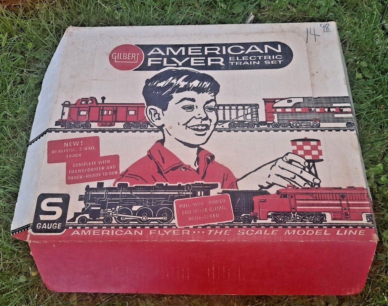1960s American Flyer S gauge train set