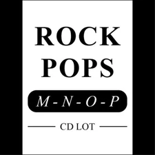 ROCK / POPS CD LOT [M - P]