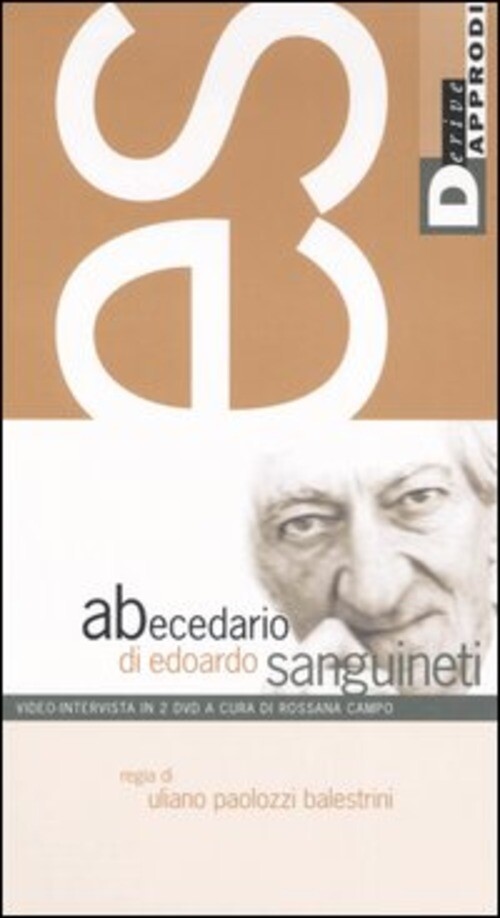 ABECEDARIO DI EDOARDO SANGUINETI. 2 DVD. CON LIBRO SANGUINETI EDOARDO, PAOLOZZI