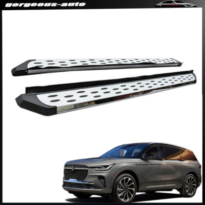 Fits Lincoln Nautilus 2023 2024 Fixed Running Boards Nerf Bar Side Steps Pedals