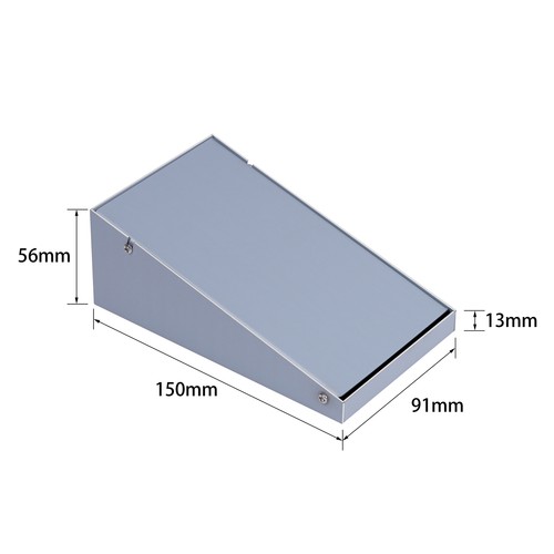 Caja de pedal de guitarra 1 pieza 1,0 mm caja de pedal de acero inoxidable para amplificador de guitarra - Imagen 6 de 6