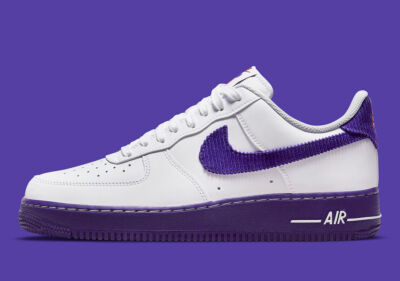 Nike Air Force 1 07 LV8 EMB Sports Purple DB0264-100 Men's