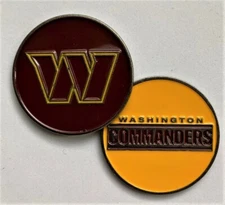 Washington Commanders Golf Ball Marker New