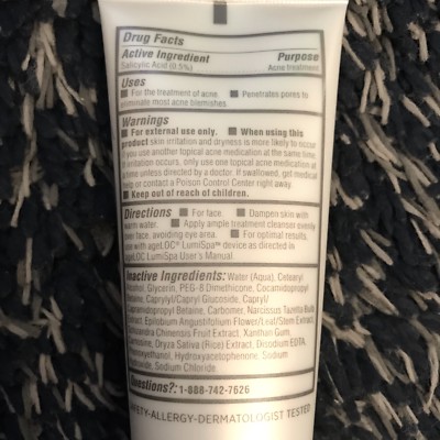 Nu Skin Nuskin Lumispa Treatment Cleanser Gel Acne Skin Type for