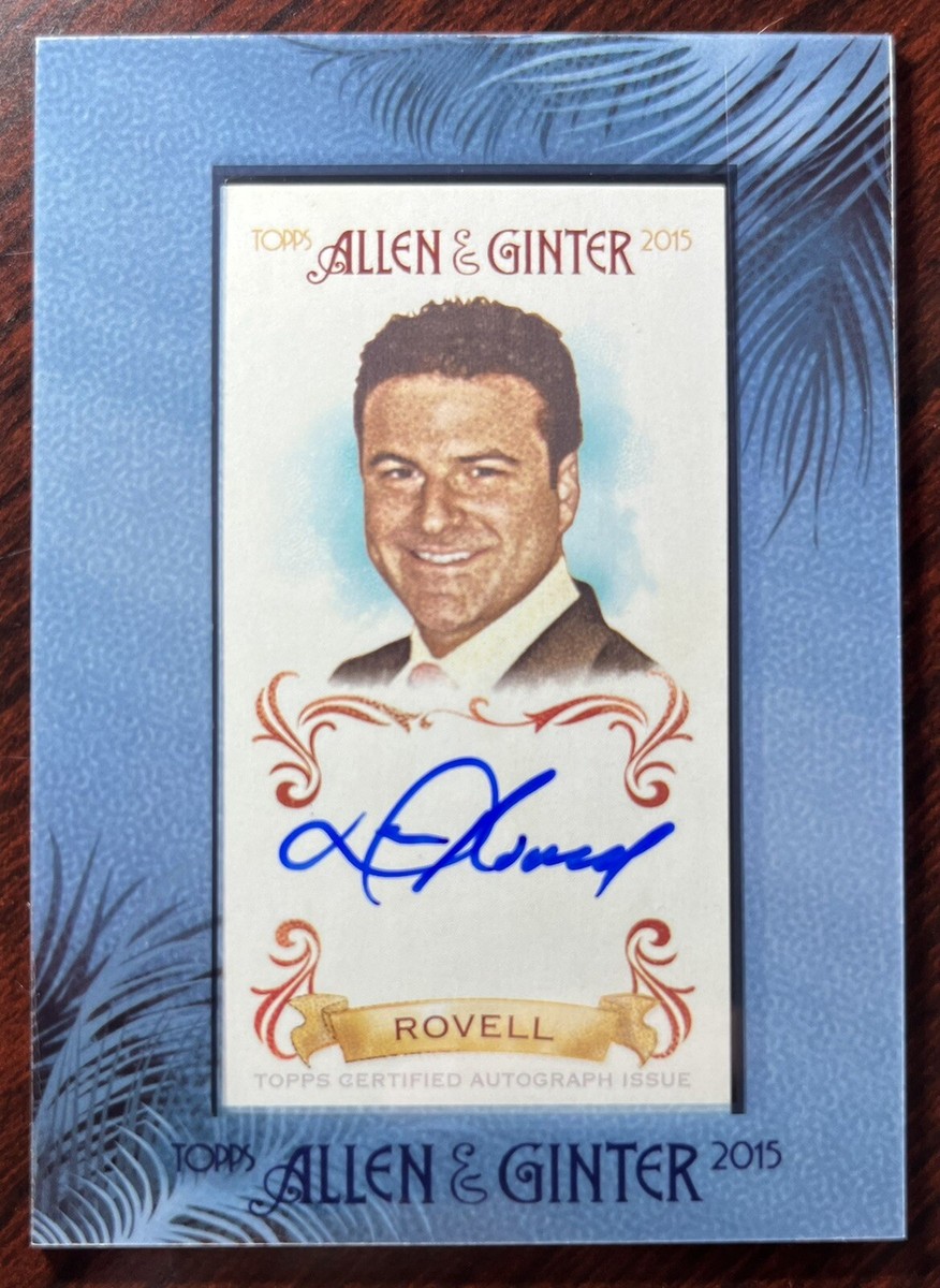 2015 Topps Allen & Ginter Darren Rovell Mini Framed Autograph