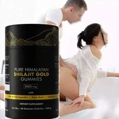 MARKENLOS 100%Pure Himalayan Shilajit;Gummies Immune·Support w/ Ashwagandha,Chaga-Mushroom