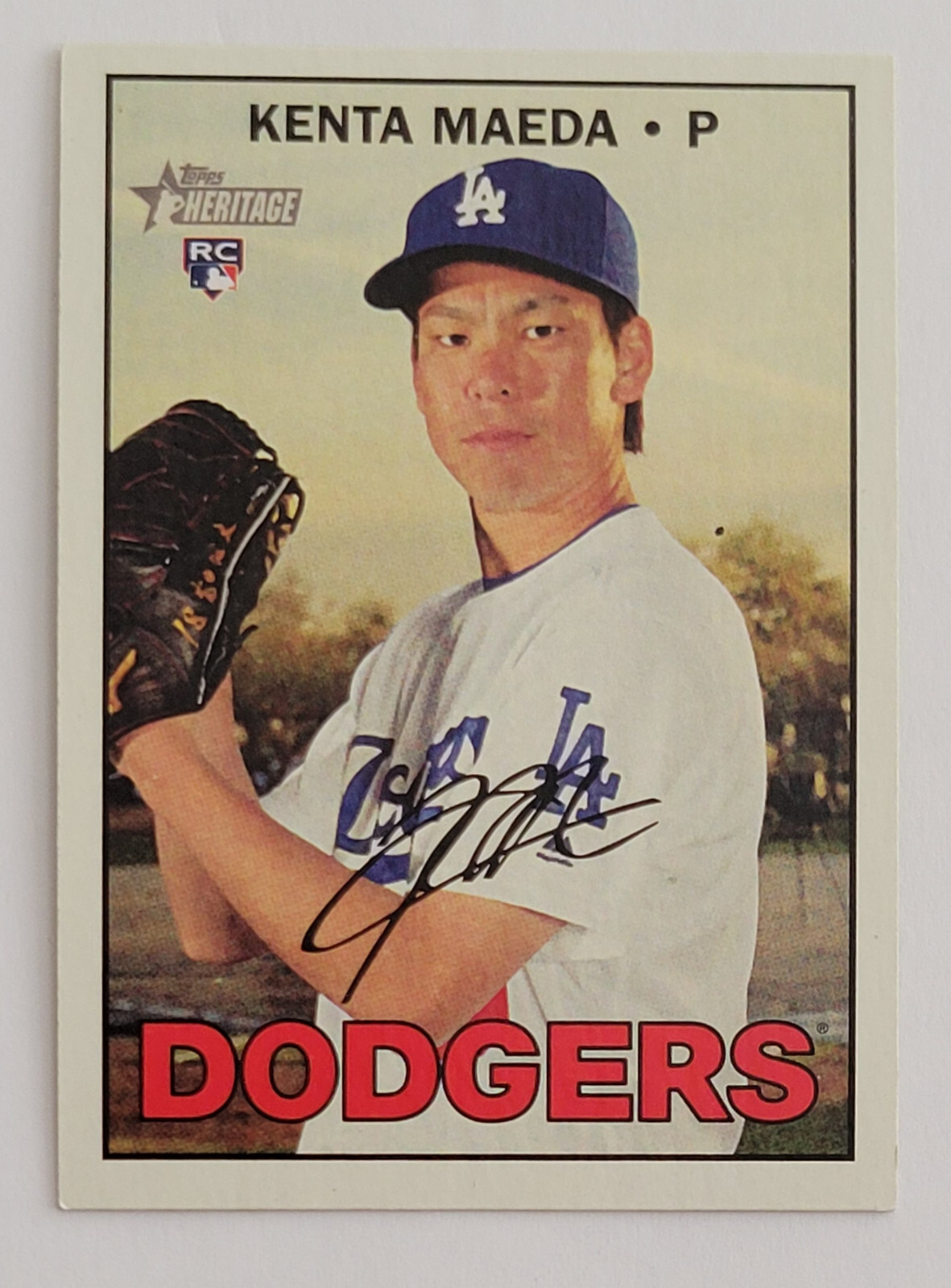 2016 Topps Kenta Maeda Heritage (RC) High Number Rookie card #701