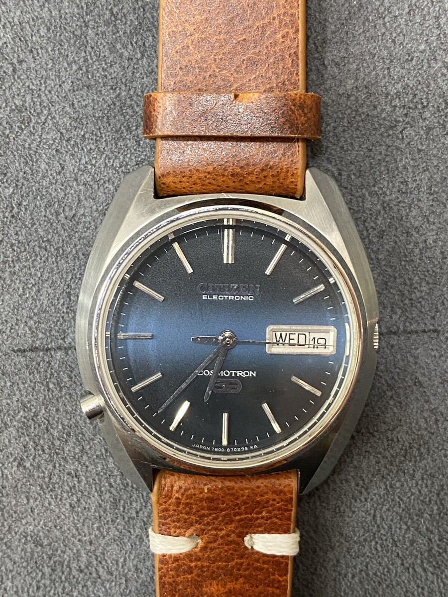 CITIZEN COSMOTRON シチズン コスモトロン7800-870018 シチズン コスモトロン スペシャル 電磁テンプ 7800-870018TA - メルカリ