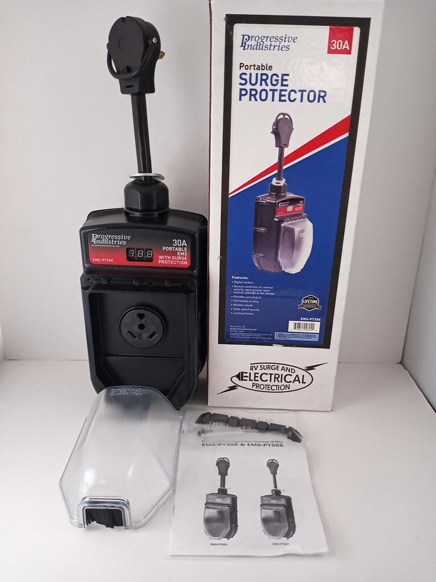 Progressive Industries EMSPT50X Portable Surge Protector, 53 OFF