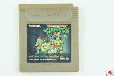 Teenage Mutant Ninja Turtles 3 GB KONAMI Nintendo Gameboy From Japan