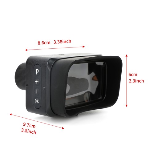 Night Vision Monocular Larger Screen Rechargeable Battery Record Video Archery - Picture 3 of 22