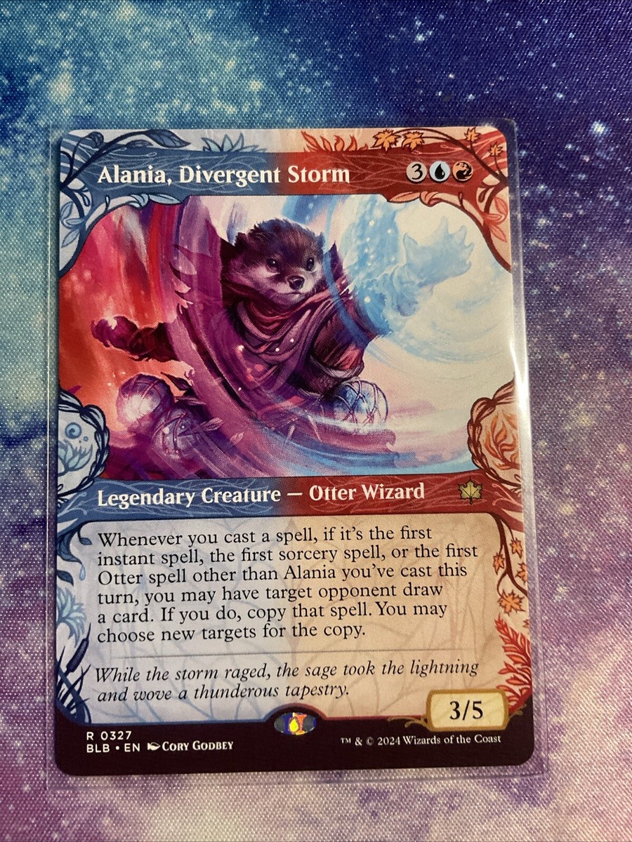 MTG Alania Divergent Storm x1- Showcase-Bloomburrow-Near Mint | eBay