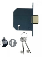 Yale British Standard 5 Lever Mortice Deadlock -64MM - P-M562-CH-67 - Chrome