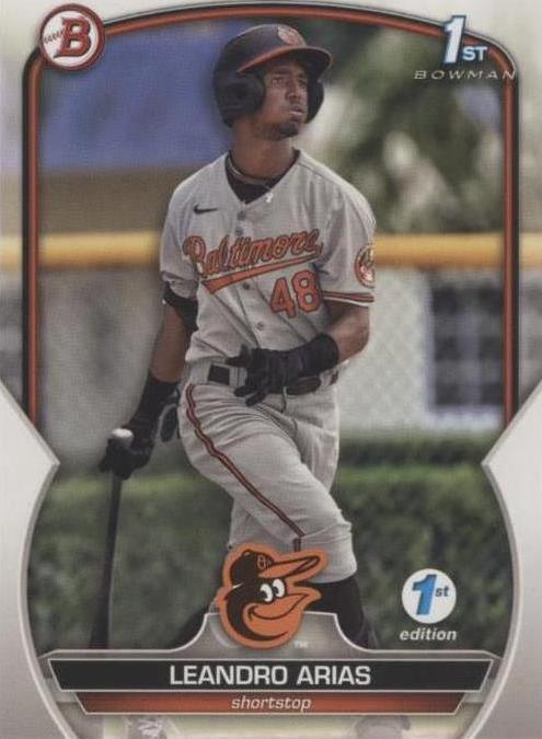 2023 Bowman 1st Edition - Leandro Arias #BPPF-84 - 1 of 1