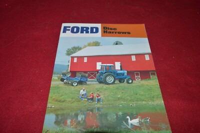 Ford Tractor 212 220 221 222 223 240 241 242 246 251 Disk Harrow Brochure FCCA
