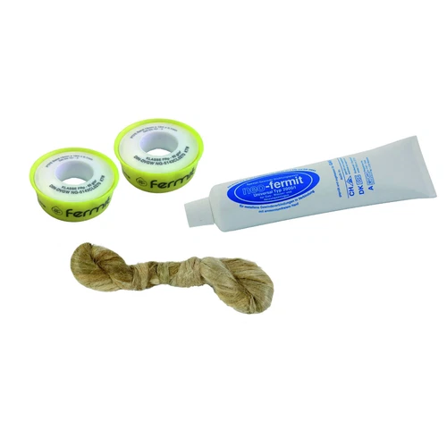 Fermit Dichtungsset Neo Fermit 150 g Tube Hanf Zopf 50 g 