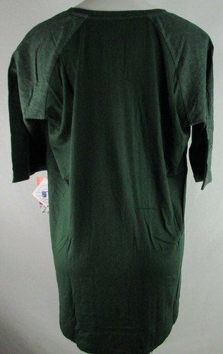 Oakland Athletics MLB Majestic Big & Tall Women's 1/2 Sleeve - Picture 3 of 5