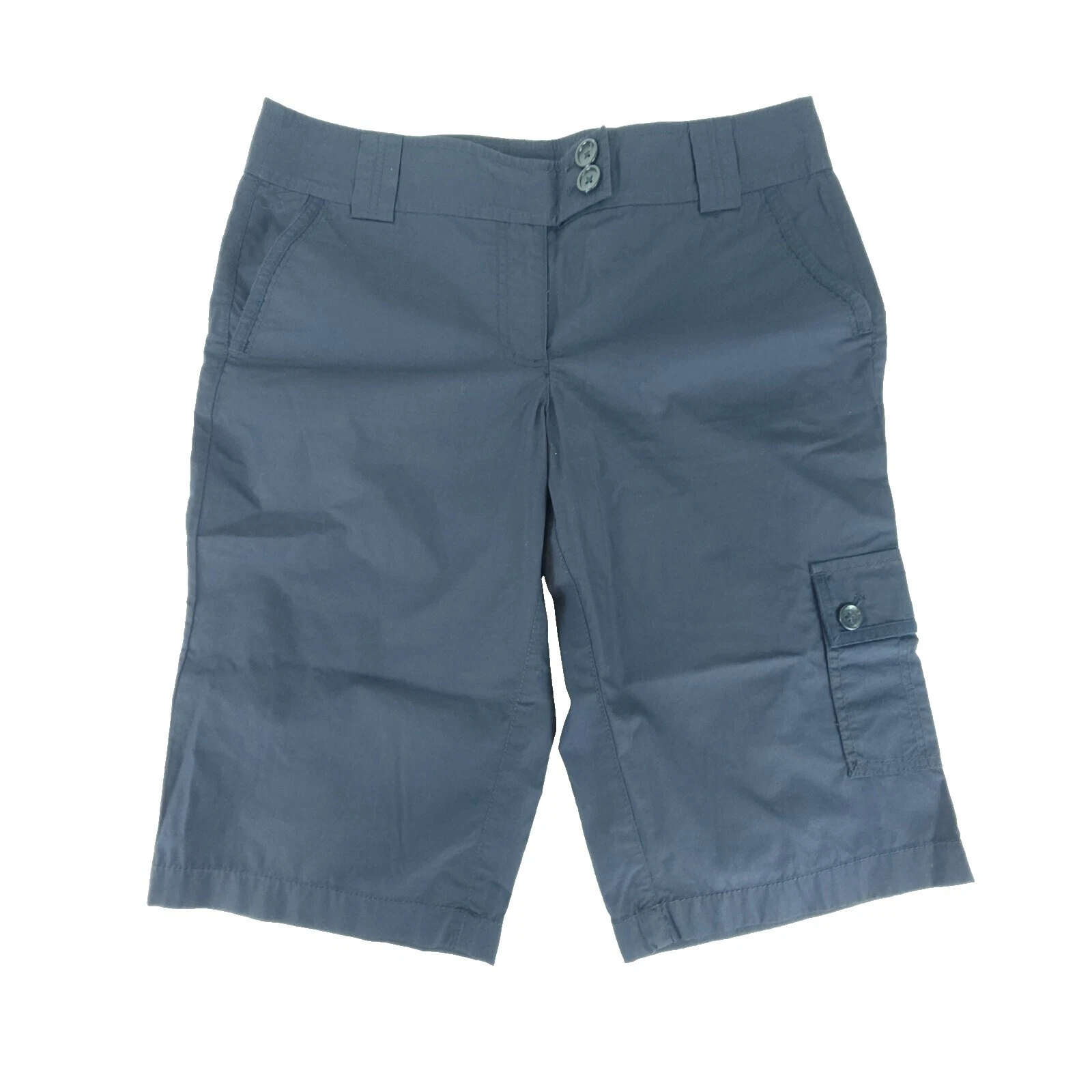 Pantalones cortos para mujer Ann Taylor de mezcla de lino para mujer