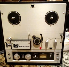Vintage Roberts 1630 Stereo Tube Amp Reel-to-Reel Tape Player Recorder / Akai