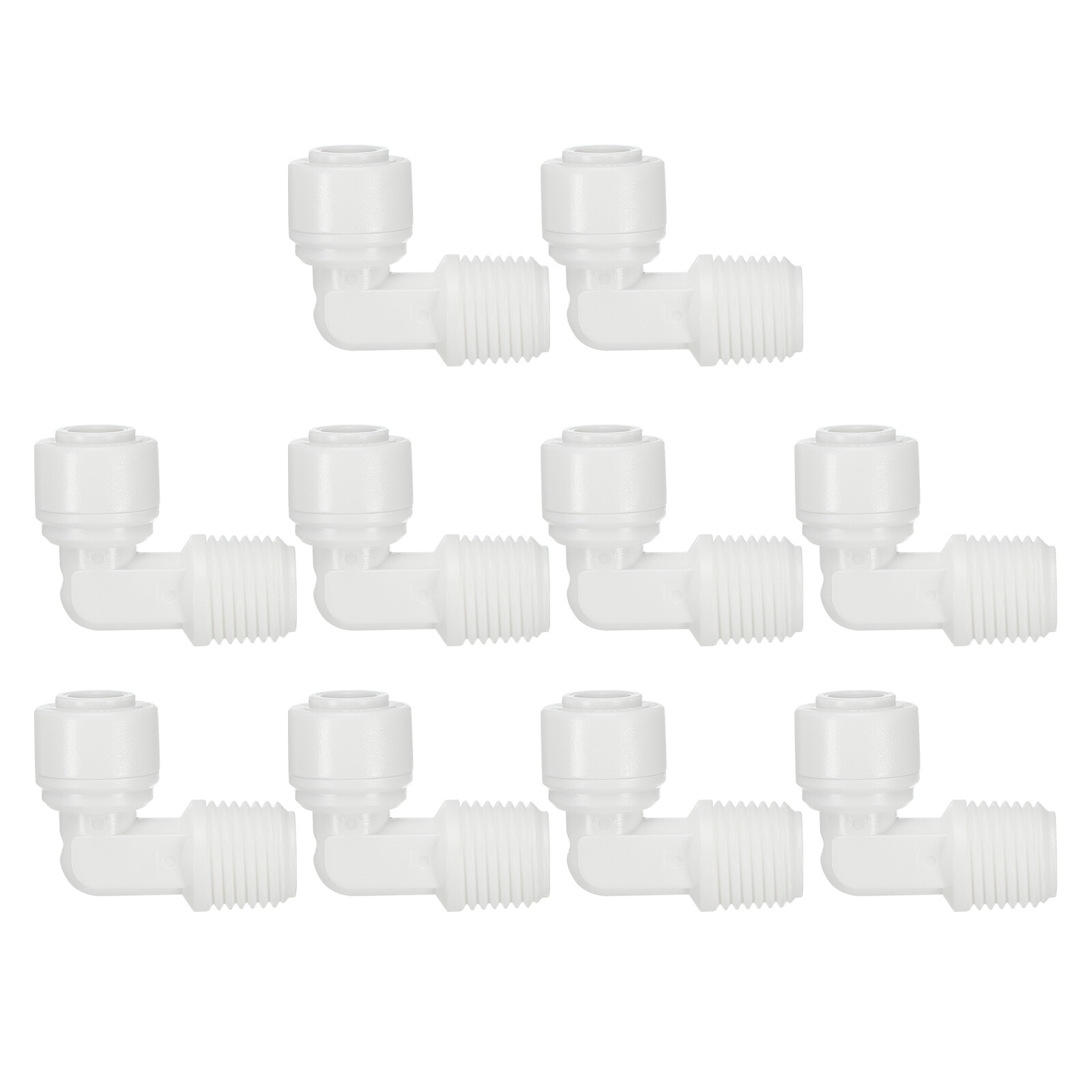 Elbow Quick Connector 1/8" Npt Male X 1/4" Od Tube