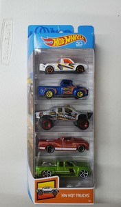 hot wheels 5 pack trucks