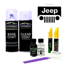 JEEP/DODGE Paint Touch Up Kit, 1 Fl. Oz. with Clear Coat, 100% OEM MATCH