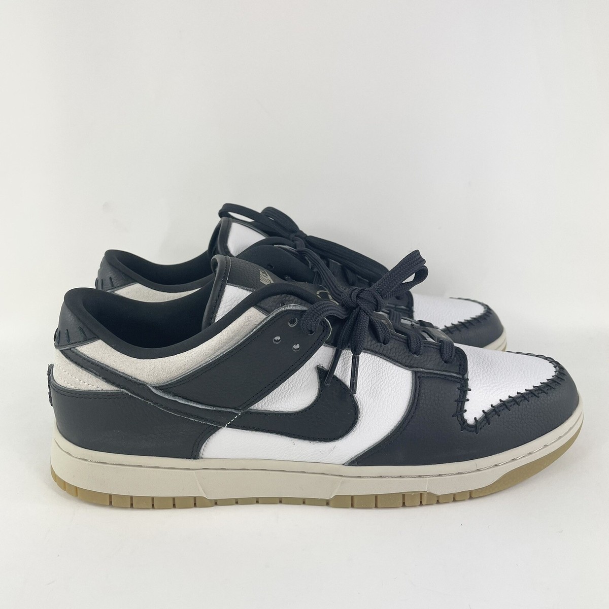 Nike Dunk Low N7 By You ID Black White Panda Mens Size Rare - Main Image
