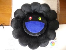 TAKASHI MURAKAMI Flower plush 60CM black