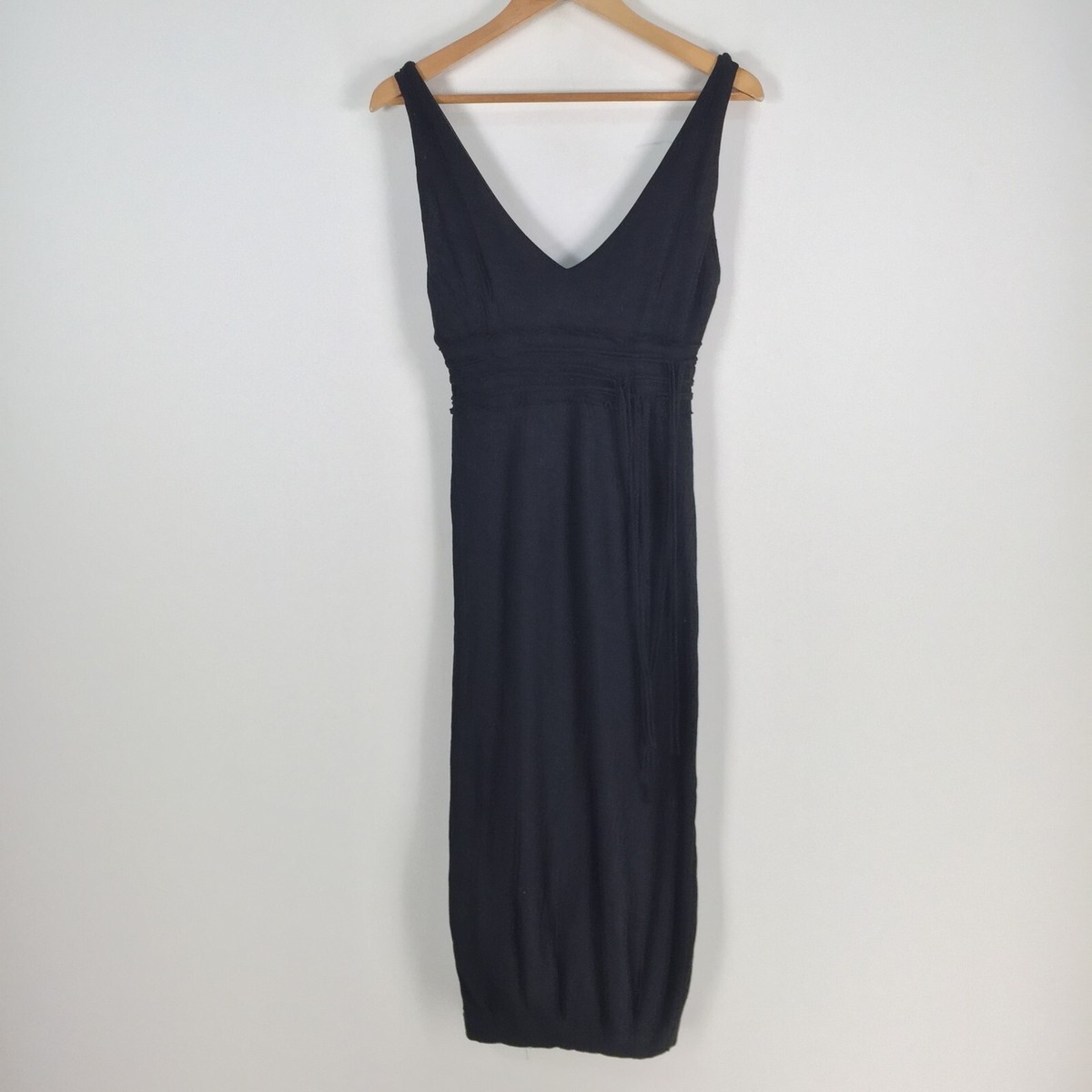 La vie de zoe womens dress size US aus black midi fit flare