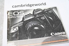 CANON EOS 620 650 CAMERA NEW INSTRUCTION MANUAL GUID BOOK ORIGINAL