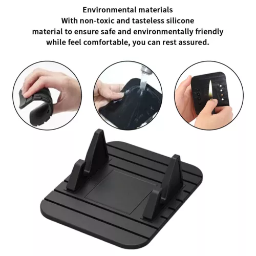 Car Dashboard Mat Mount Holder Anti-Slip Rubber Pad Stand For Mobile Phone & GPS - Picture 6 of 8
