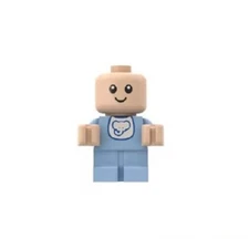Lego Baby Infant Child BLUE with Bib - see item description
