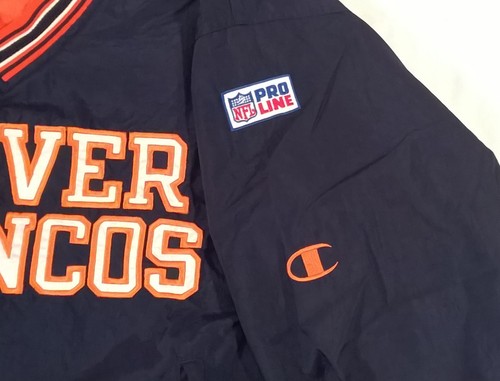 Chaqueta Pulóver De Colección Denver Broncos Pro Line by Champion Grande para Hombre - Imagen 6 de 11