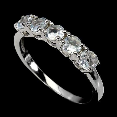 Orecchini Acquamarina Argento Sterling 5 Mm – Eleganza Quotidiana - 4