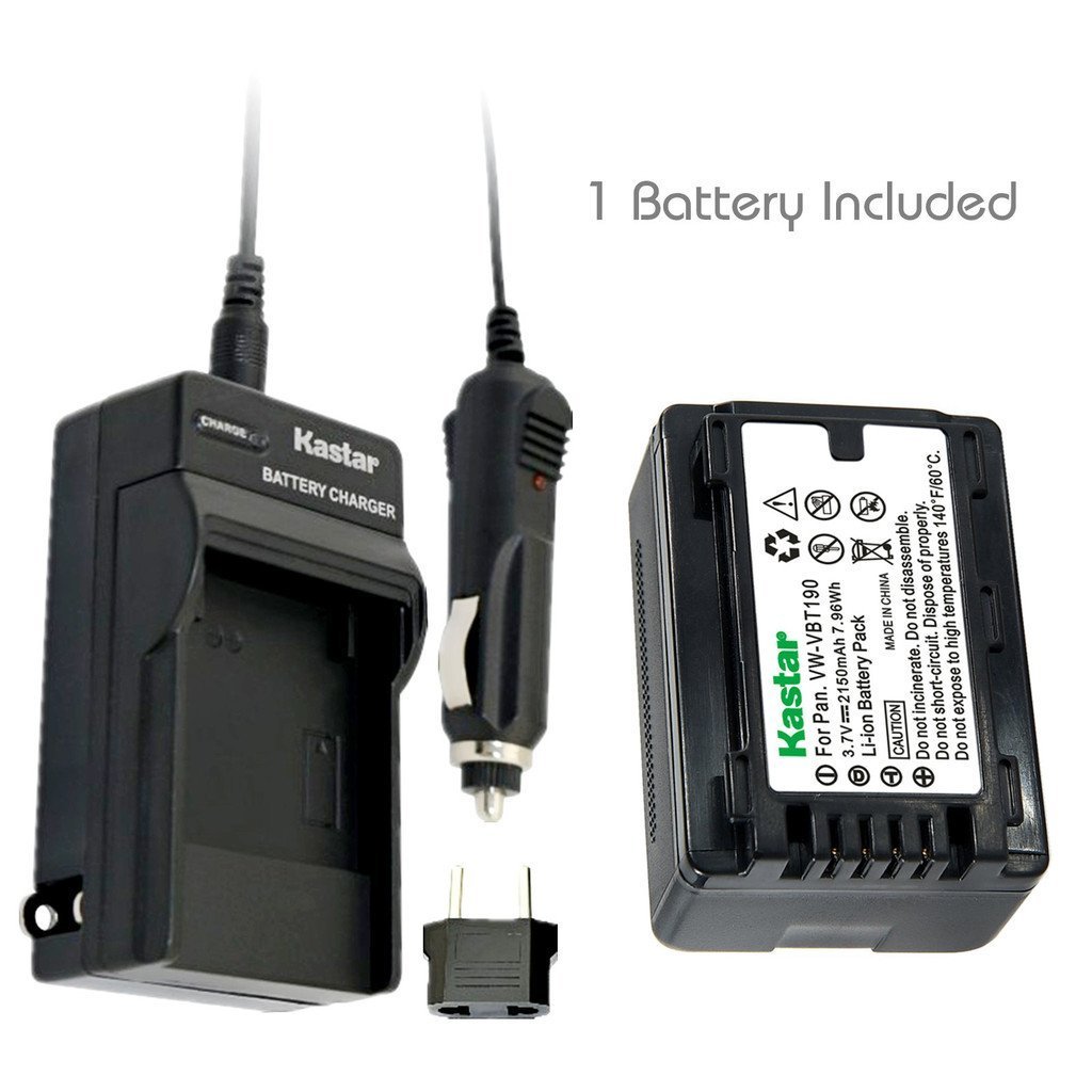 vhbw 1x batteria compatibile con Panasonic HC-V720MGK, HC-V727, HC-V720M, HC-V720GK, HC-V727EB videocamera camcorder (4040mAh, 3,6V, Li-Ion