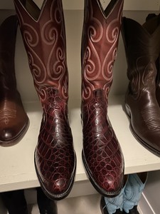 dan post boots alligator