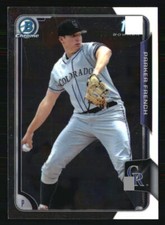 Parker French 2015 Bowman Draft Chrome #19 BASEBALL Card