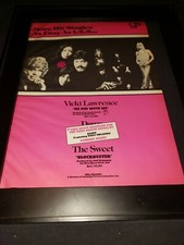 Vicki Lawrence/Dawn/The Sweet He Did With Me Rare Promo Poster Ad Framed!