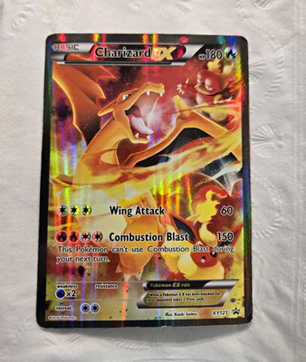 Charizard EX XY121 XY Promo Holo English 2016 Pokémon TCG Card 180 HP