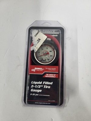 Longacre 52-52022 0 to 30 psi Liquid Filled GID Tire Pressure Gauge