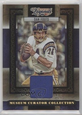 2008 Donruss Americana Sports Legends Curator Collection Materials Dan Fouts pt8