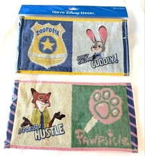 Zootopia 2 Mini Towels 2Pc Set Nick Judei Bonus Included