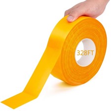328FT Pickleball Court Marking Kit Orange Temporary Pickleball Court Lines Ta...