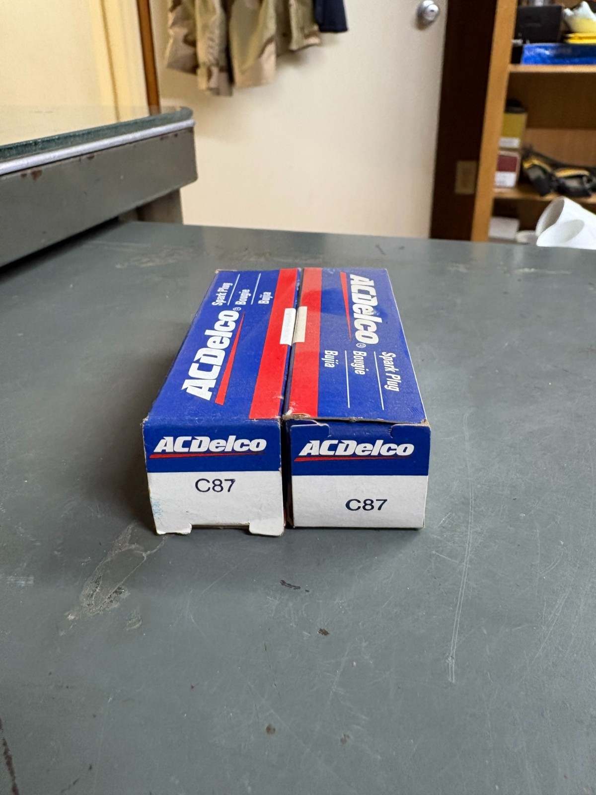 TWO AC SPARK PLUGS C87