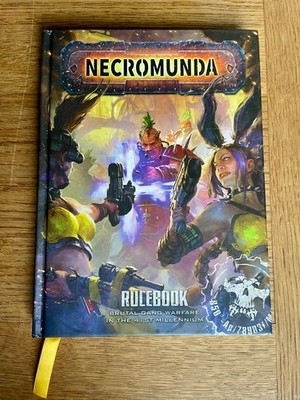 Necromunda Regelbuch Regelbuch Hardcover 2018 Core Rules Games Workshop plus Cheat