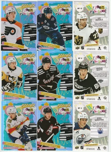 2026-27 Upper Deck MVP SP Inserts WELCOME FRESHMAN WF-1 to WF-15 U Pick