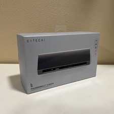 New Satechi Thunderbolt 4 Dock for MacBook/iPad - Space Gray - ST-UCT4DM