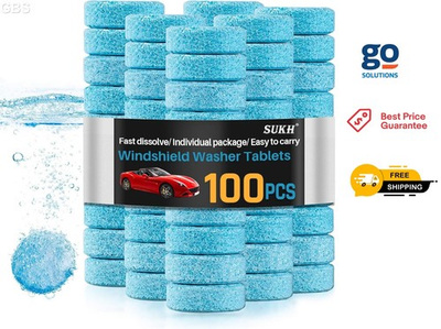 #ad #ad Car Windshield Washer Tablets Washer Fluid Tablets Glass Cleaner 100 Pcs... $13.75