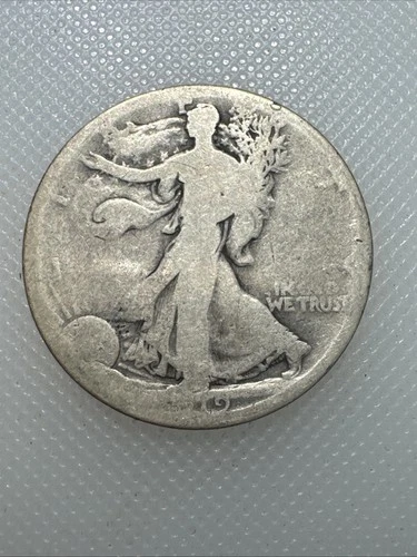 Photo of a 1919-D Walking Liberty Half Dollar from an eBay listing that sold on Jul 20, 2026