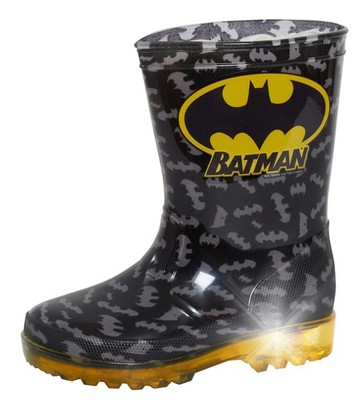 Jungen Batman Leucht Gummistiefel Kinder DC Comics Regen Schnee Schuhe Gummistiefel 